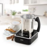 Title: 4 x DO717MF DOMO Electric Hot & Cold Milk frother with Hot Chocolate function RRP £