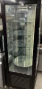 Roller Grill Refrigerated Glass Cake Display Fridge