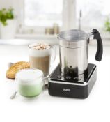 Title: 4 x DO717MF DOMO Electric Hot & Cold Milk frother with Hot Chocolate function RRP £