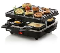 Title: 2 x DO9147G DOMO 4 Person Raclette RRP £40Description: 2 x 4 Person Raclette Indoor / outdoor