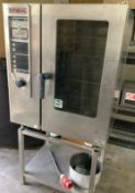 Rational 10 Grid Combi Oven On Stand 3 Phase Electric