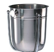 24 x Stainless Steel Wine Bucket 12.8 Pt H 9½
