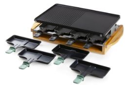 Title: DO9246G DOMO Wood & Metal 8 Person Reaclette RRP £110Description: DO9246G DOMO Wood and Metal
