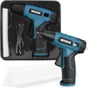 Cordless Glue Gun, WESCO 3.6V Hot Glue Gun With 10 Pieces Glue Stick 7mm, Micro USB Charge