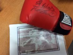 Frank Bruno Signed Glove