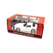 Mercedes-Benz SLS AMG GT3. Scale 1:24 (White)