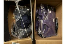 50 Piece Mixed Lot, 35 Caps and 15 Shirts