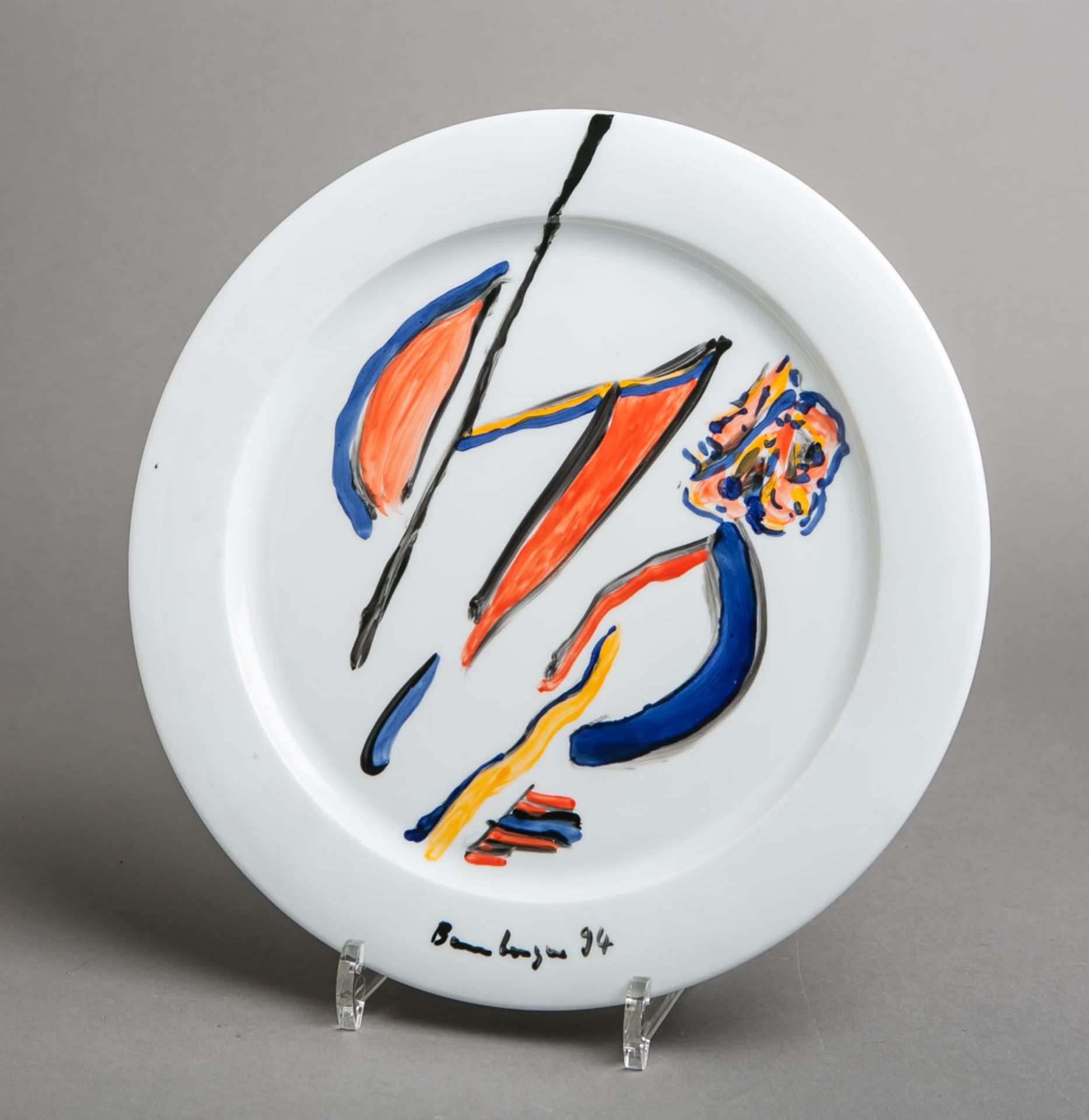 Künstlerteller (Suiss Langenthal, 20. Jh.)