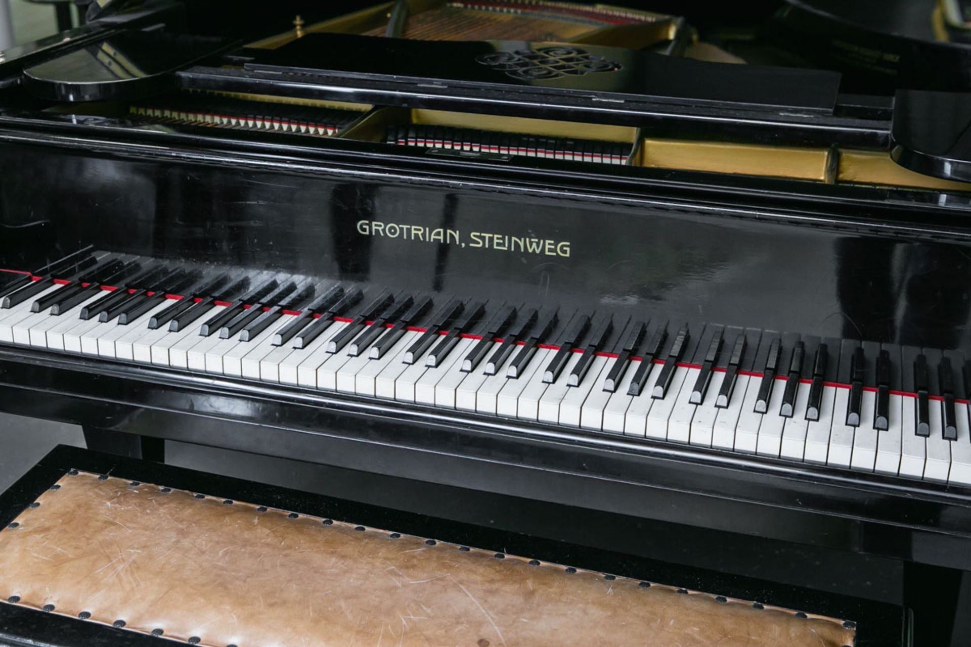 Flügel / Stutzflügel (Grotrian-Steinweg, um 1904) - Bild 2 aus 3