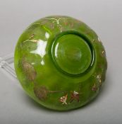 Glasschale (Emile Galle-Depossee, Nancy, Paris, um 1900)