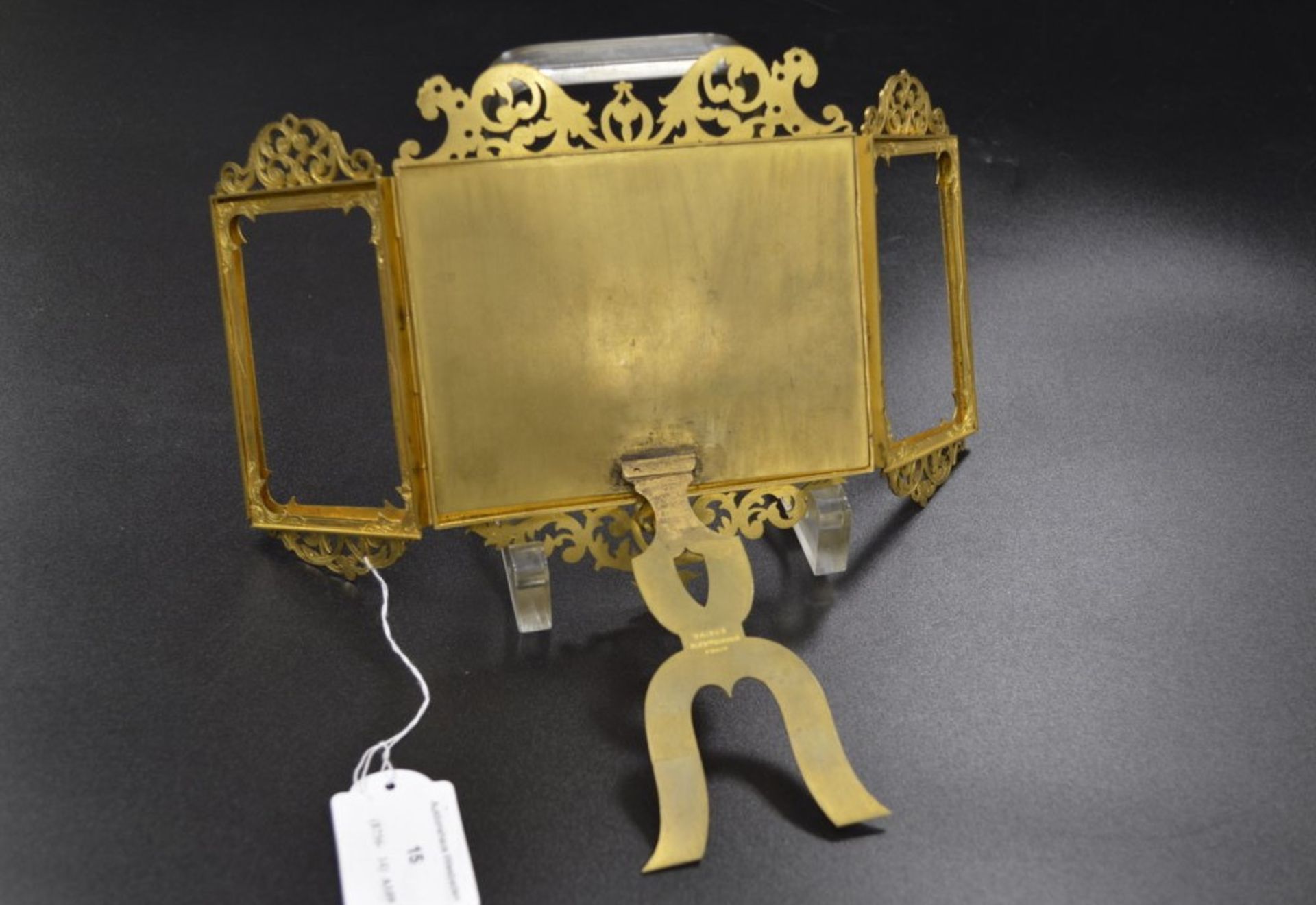 Kleiner Klappbilderrahmen (Maison Alphonse Giroux, Paris, 19. Jh.) - Bild 5 aus 6