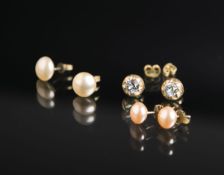 Konvolut von 3 Paar Ohrsteckern