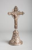 Standkruzifix Silber (wohl 19. Jh.)