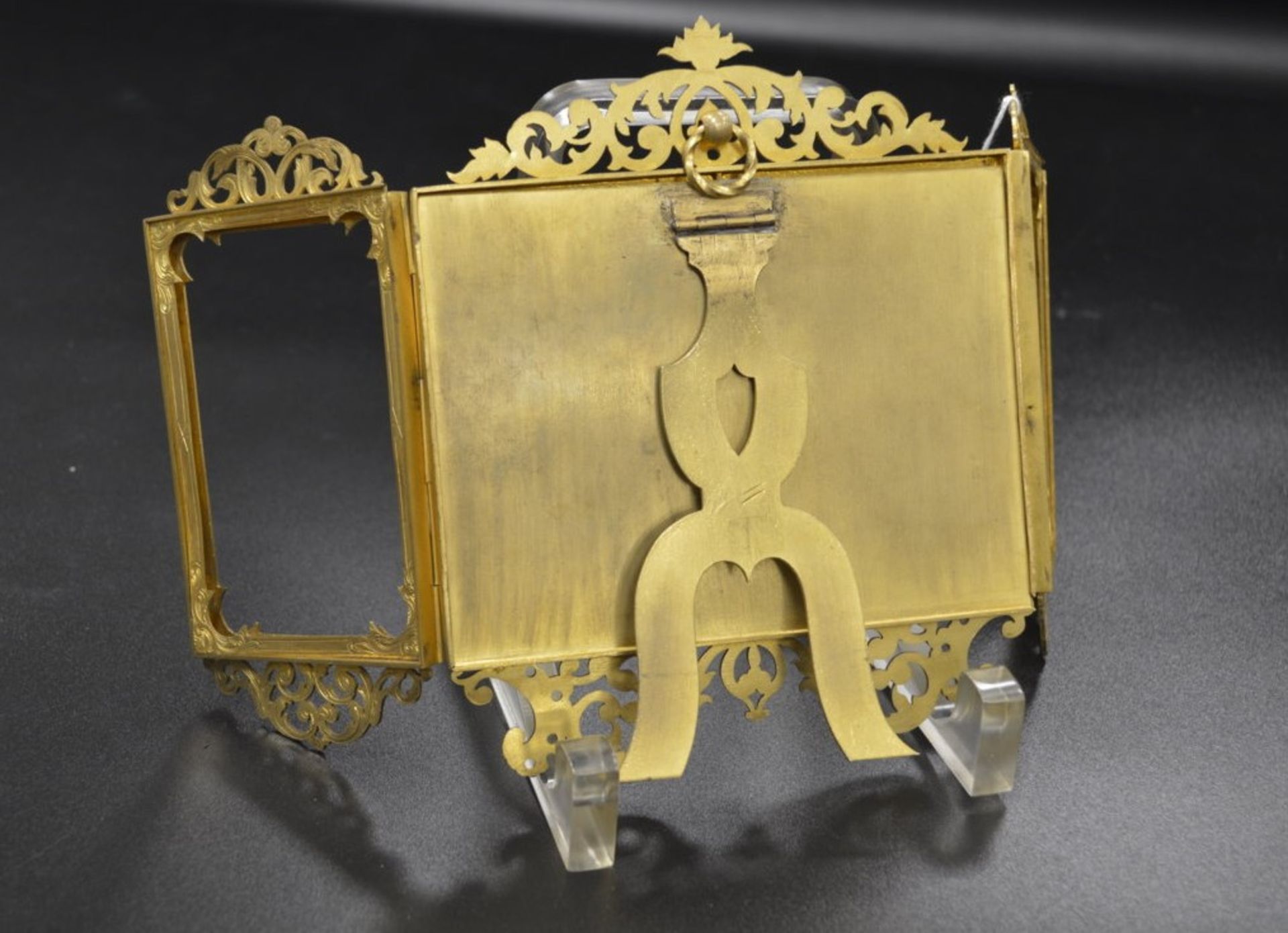 Kleiner Klappbilderrahmen (Maison Alphonse Giroux, Paris, 19. Jh.) - Bild 3 aus 6