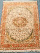 Orientteppich (Iran, Ghom, 20. Jh.)