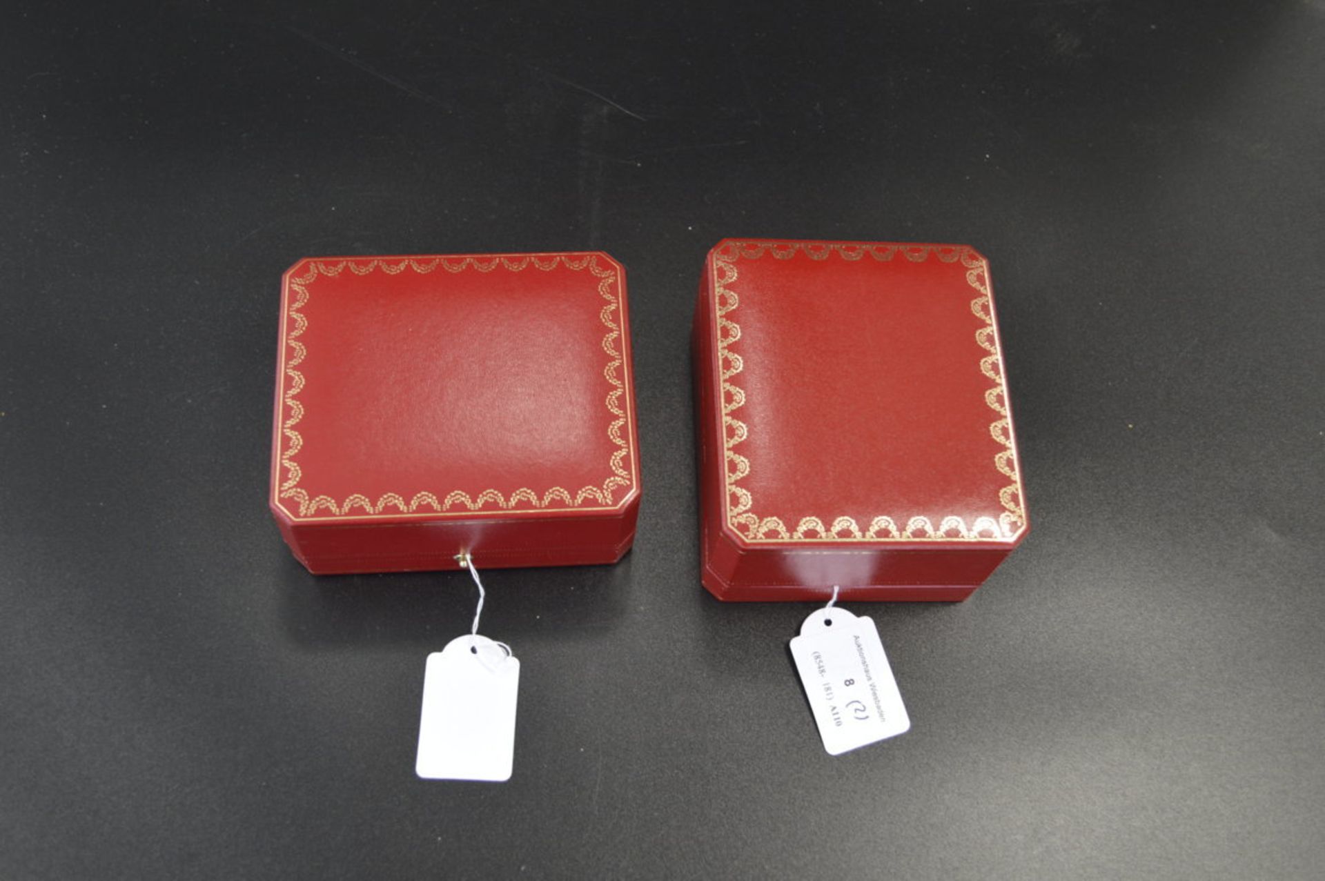 Paar Schmuckboxen (Cartier, Paris) - Bild 2 aus 3