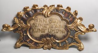 Supraporte / Kartusche (2. H. 18. Jh.)