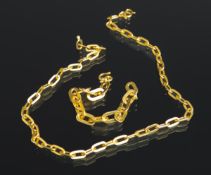 2-teiliges Set von Armreif und Kette (Asien)