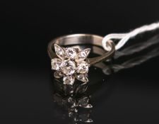 Damenring m. Brillantbesatz 585 WG