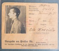 Besitzzeugnis über Sportabzeichen (1938)