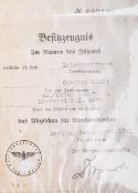 2-teiliger Urkunden-Nachlass (2. WK), des 