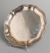 Kleines Tablett 835 Silber