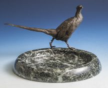 Schale mit Fasan (Art déco)