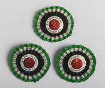 3-teiliges Konvolut von Ansteckern 