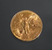 50 Pesos, Mexiko, 1947