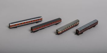 Modelleisenbahn Konvolut div. Hersteller, 101 div. Wagen