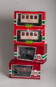 Lehmann LGB, Konvolut, div. Wagen (4x)