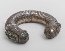 Armreif aus Silber (wohl Indien, 19./20. Jh.)