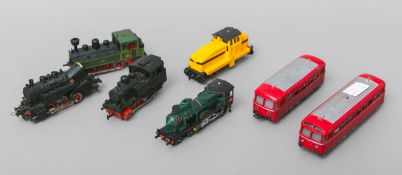 Modelleisenbahn Konvolut, 7-tlg.