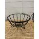 Two black wrought iron baskets possibly hanging baskets - Image 2 of 4
