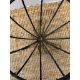 Two black wrought iron baskets possibly hanging baskets - Image 4 of 4