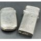 Two silver vesta cases, various hallmarks and makers. - Image 2 of 3