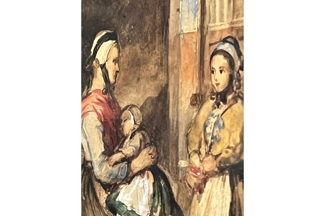 A water colour by William Simpson 1823 - 1899 - Image 2 of 6