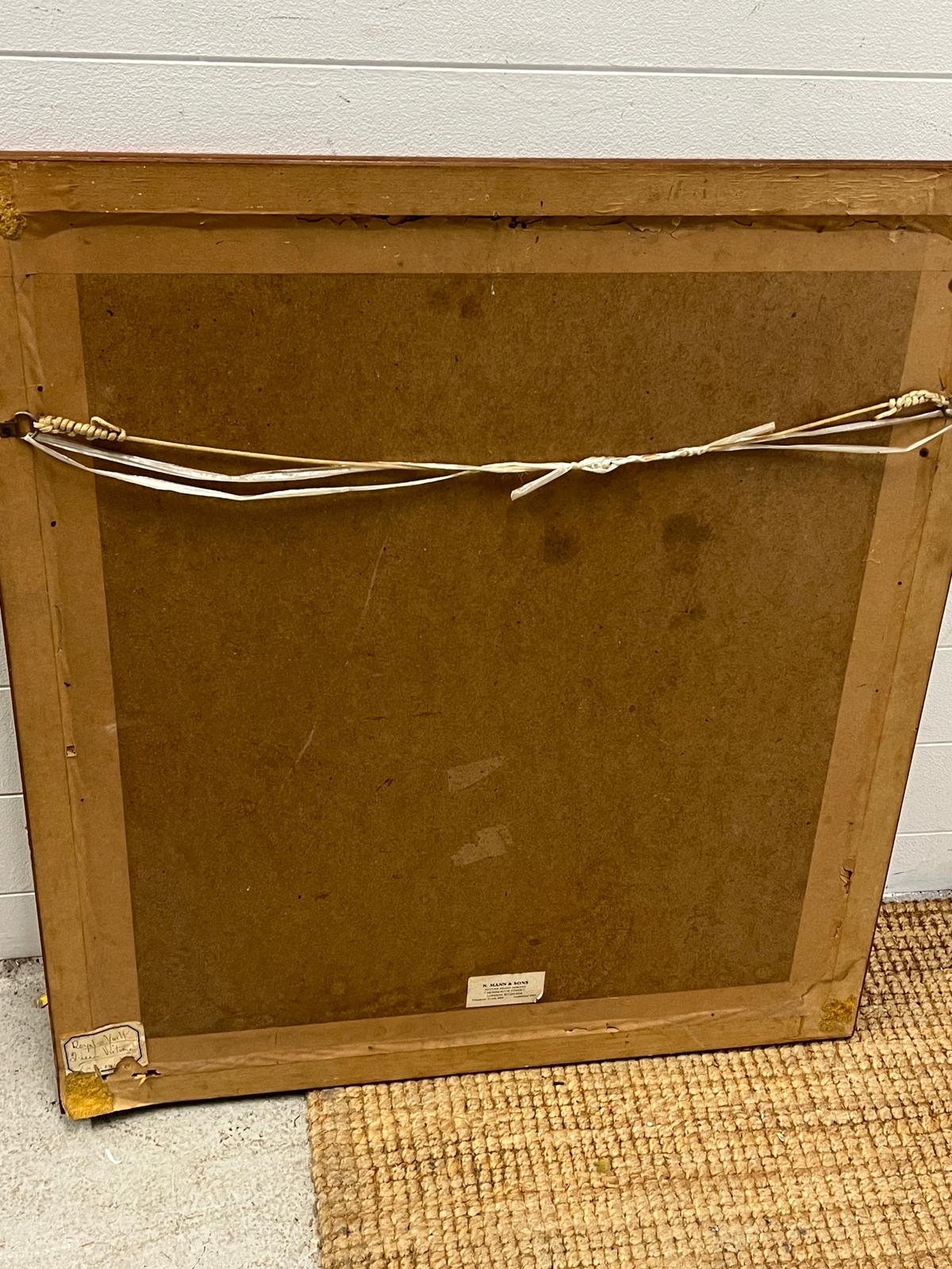 William Edward Atkins (British, 1842-1910) HMS Victory as a accommodation ship at moorings outside - Image 2 of 4