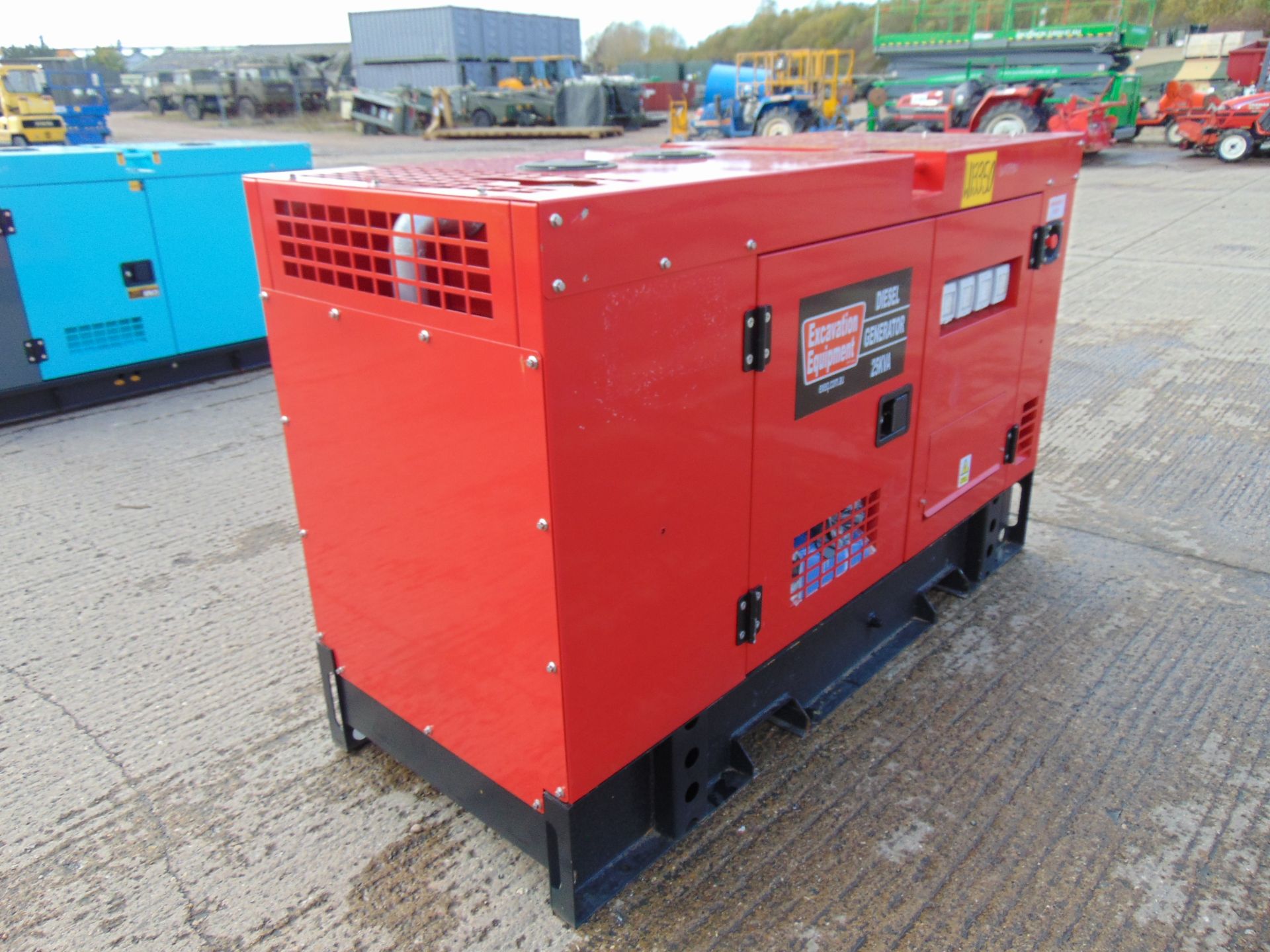 **NEW UNUSED 2022 25 KVA 3 Phase Silent Diesel Generator Set** - Image 5 of 18