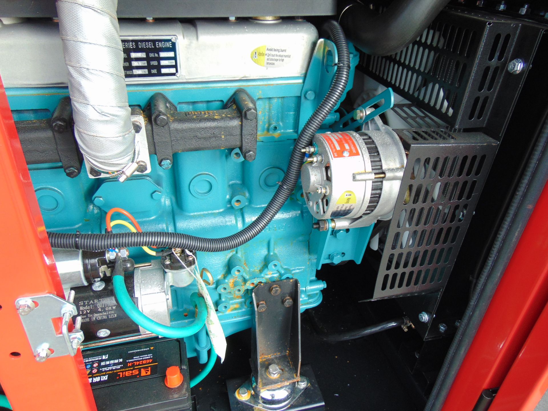 **NEW UNUSED 2022 25 KVA 3 Phase Silent Diesel Generator Set** - Image 15 of 18