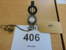 New and Unissued Francis Baker M88 British Army Prismatic Compass in Mils Nato Marks c/w Langard