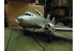 BEAUTIFUL DOUGLAS DAKOTA DC-3 ALUMINIUM SCALE MODEL