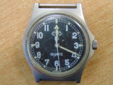 CWC W10 BRITISH ARMY SERVICE WATCH NATO MARKINGS DATE 1998