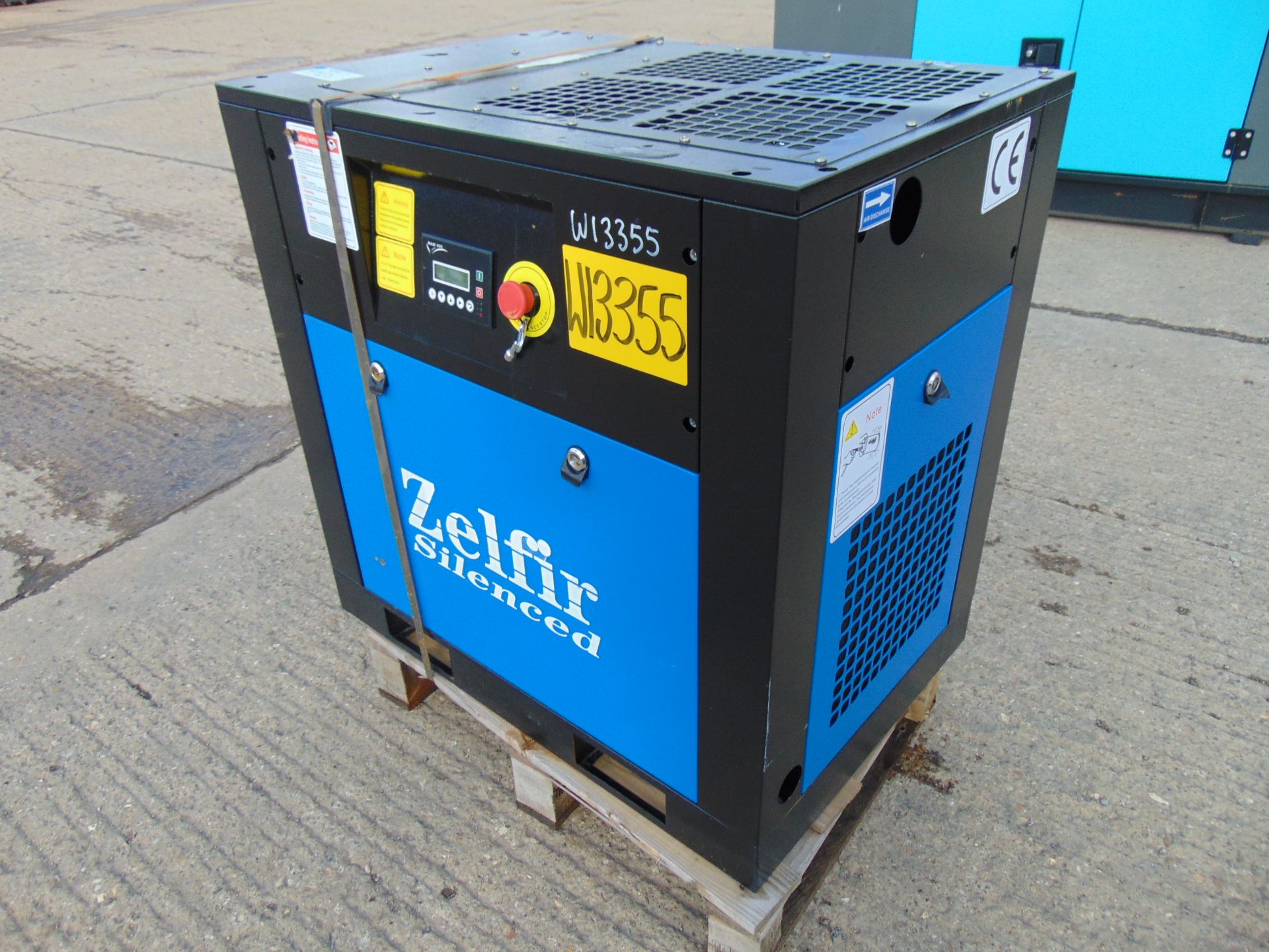 **NEW UNUSED** Zelfir 10HP silenced industrial rotary screw air compressor 3ph 11m3/Min - Image 2 of 11