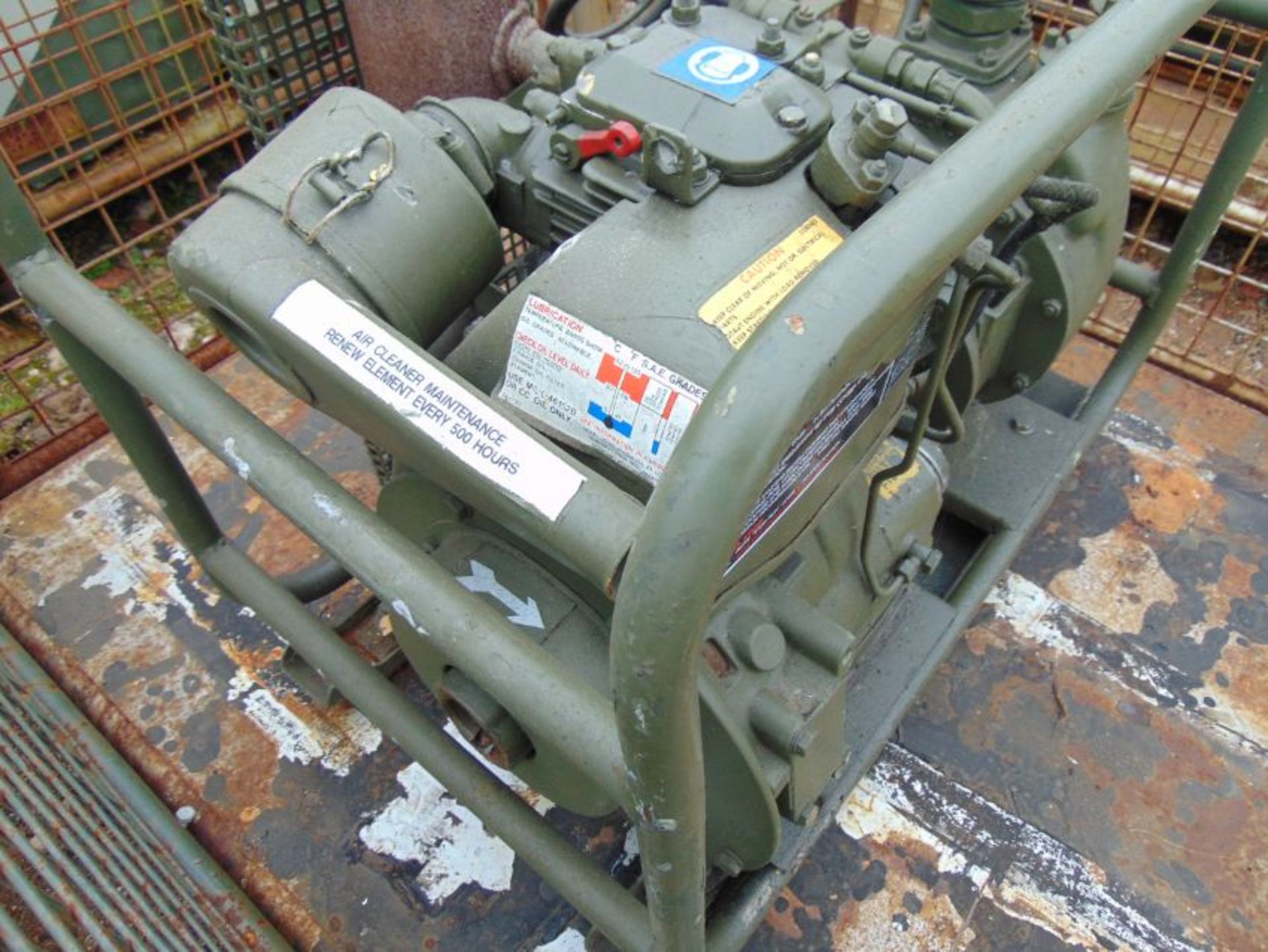 Lister Diesel Gilkes water Pump from MoD - Image 4 of 8