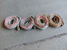 4 x Land Rover Wolf Towing / Recovery Straps