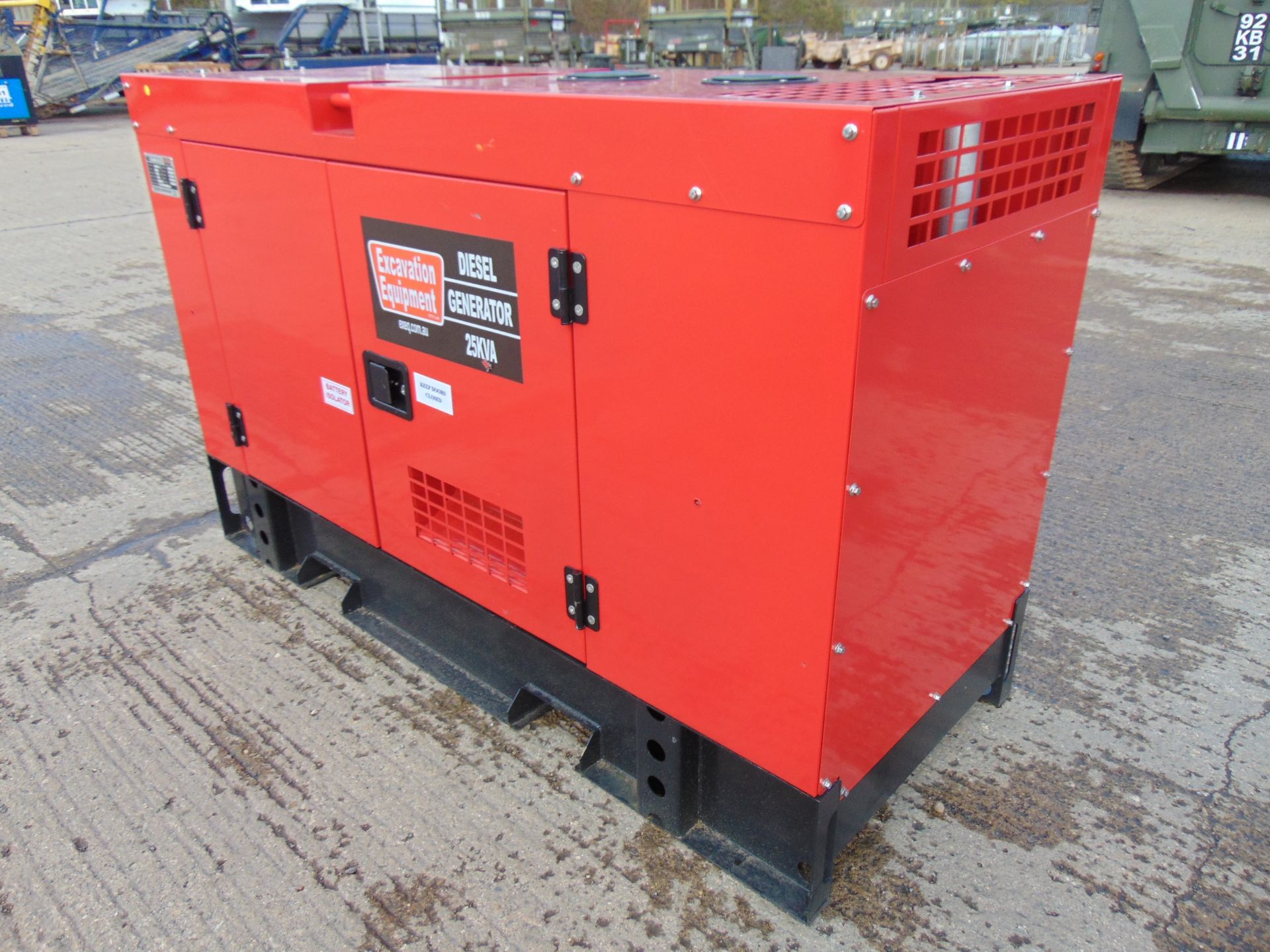 **NEW UNUSED 2022 25 KVA 3 Phase Silent Diesel Generator Set** - Image 7 of 18
