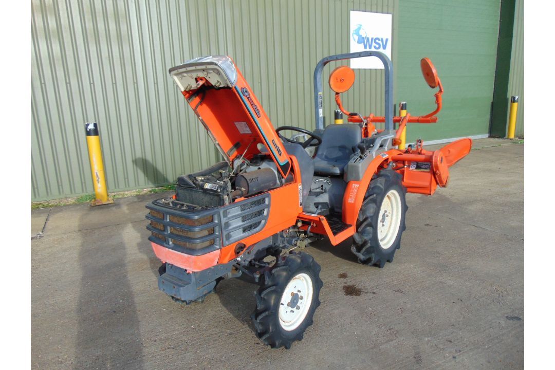 Kubota Granbia GB16 4x4 Diesel Compact Tractor c/w Rotovator ONLY 467 HOURS! - Image 22 of 24