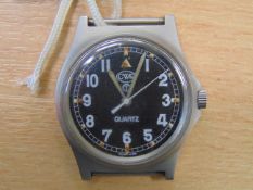 RARE CWC 0552 ROYAL/ MARINES ISSUE SERVICE WATCH DATE 1990 ** GULF WAR I ** NATO MARKS