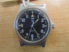 V.RARE CWC FAT BOY SERVICE WATCH NATO MARKS DATE1980 *PRE FALKLANDS WAR*SMALL CRACK IN GLASS SN.5400